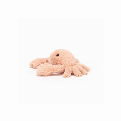 Jellycat Fluffy Crab USA | 72684QXUO